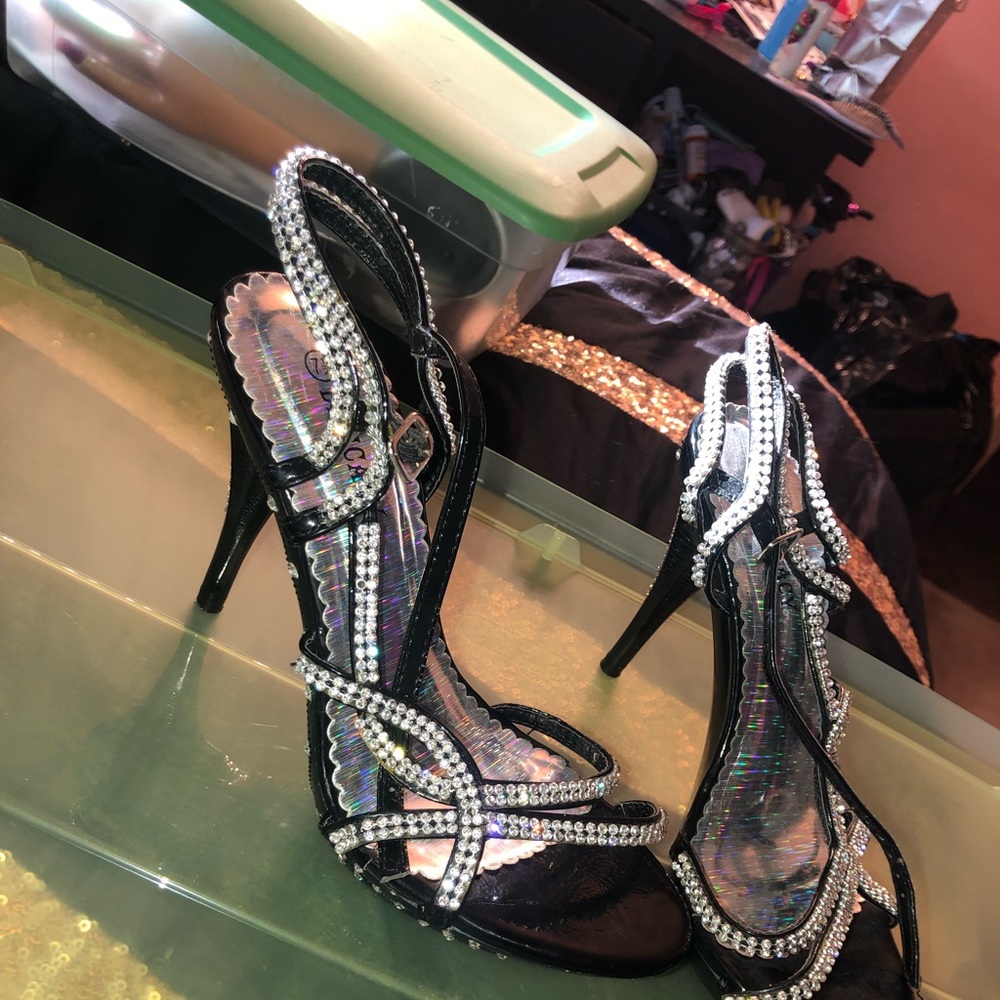 Black heels